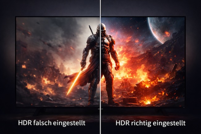 HDR Richtig einstellen was 99% Aller PS5 User falsch machen!